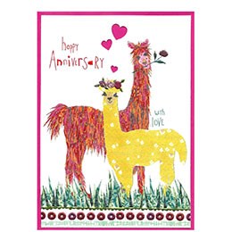 happy anniversary, llamas