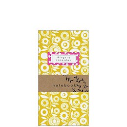 mustard pattern, notebook