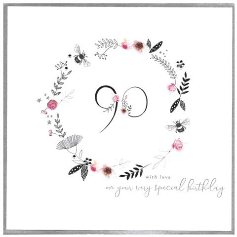 special birthday, 90, extra large card